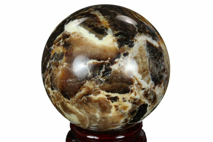 Black Opal Sphere - Madagascar #168543